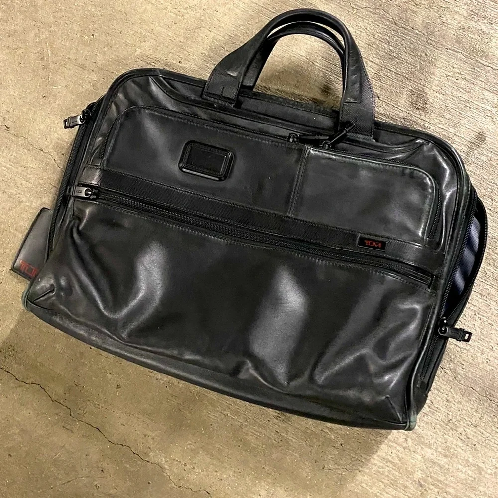 TUMI Leather Breifcase